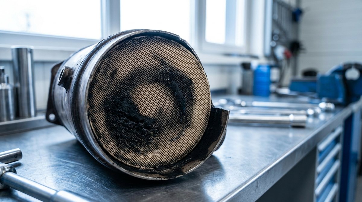 Filtr DPF: co to jest i jak poznać, że jest zapchany